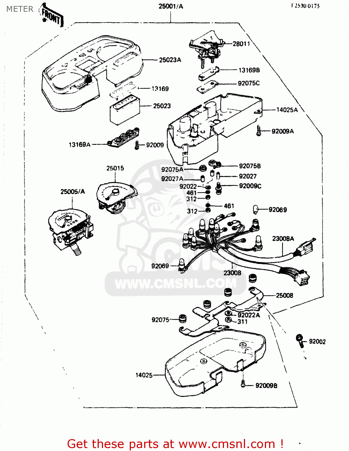 METER ZR400B1 1984 EUROPE UK FR IT WG