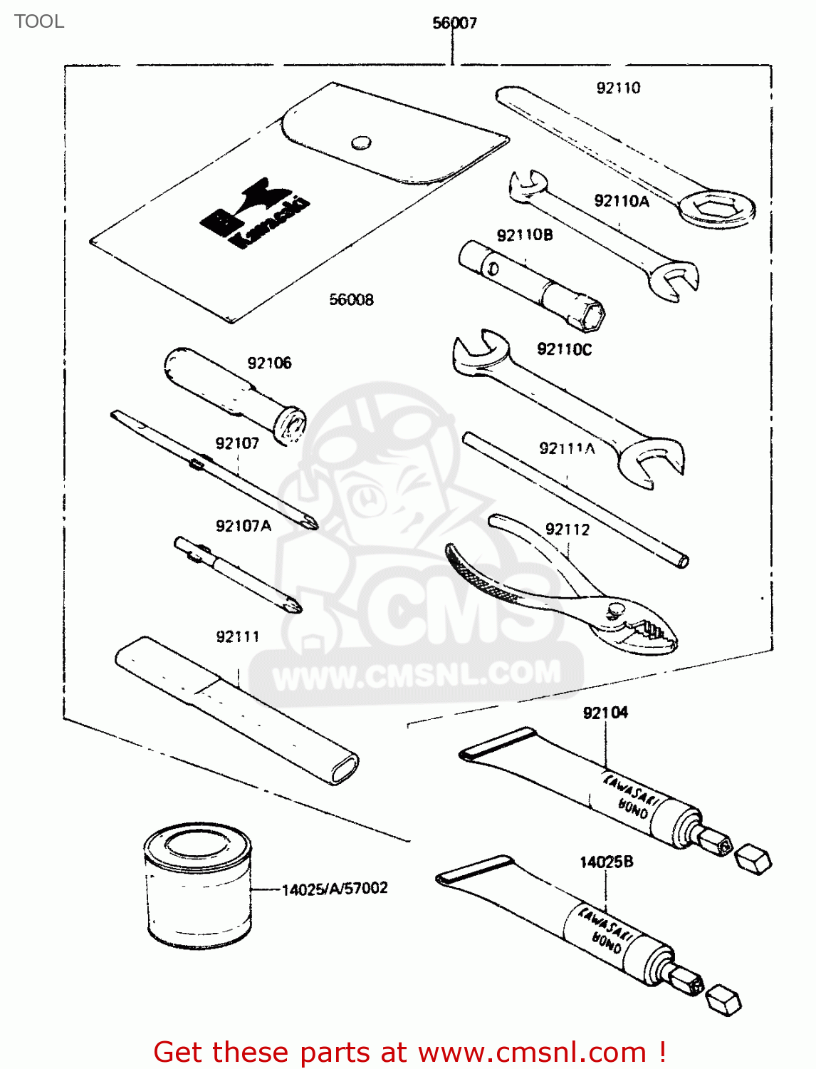 TOOL ZR400B1 1984 EUROPE UK FR IT WG