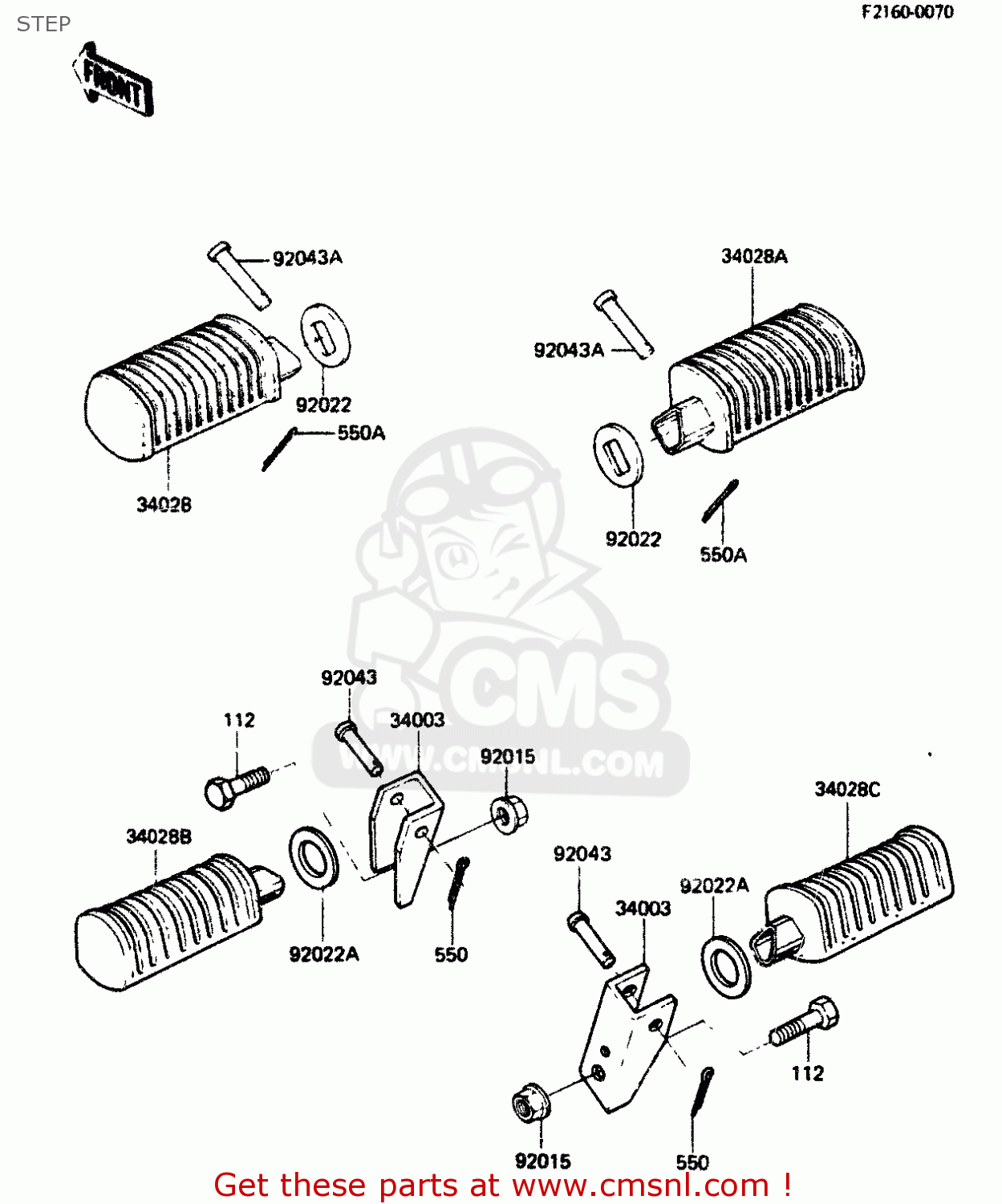 STEP ZR400B1 1984 EUROPE UK FR IT WG