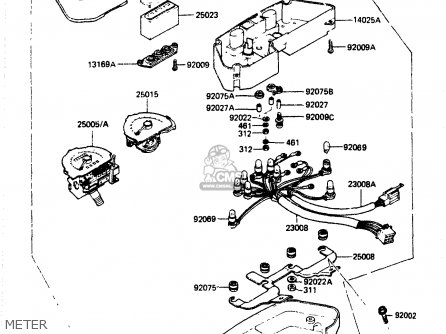 METER - ZR400B1 1984 EUROPE UK FR IT WG