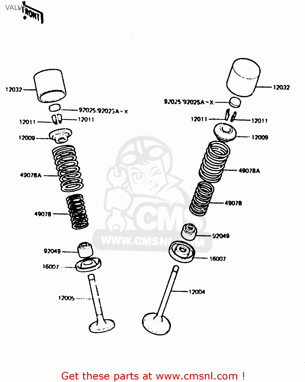 VALVE ZR550A1 1983 EUROPE UK FR IT NR SD WG