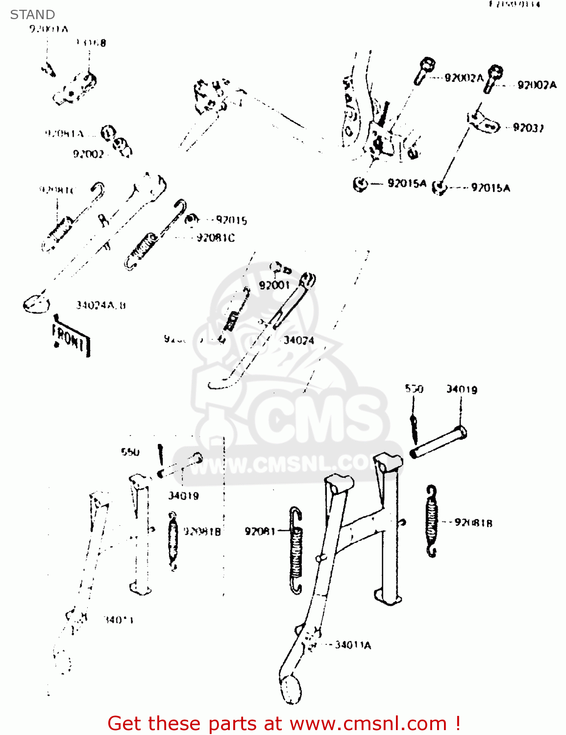STAND ZR550A1 1983 EUROPE UK FR IT NR SD WG