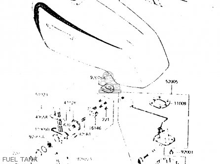 FUEL TANK - ZR550A1 1983 EUROPE UK FR IT NR SD WG