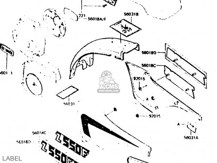 LABEL - ZR550A1 1983 EUROPE UK FR IT NR SD WG