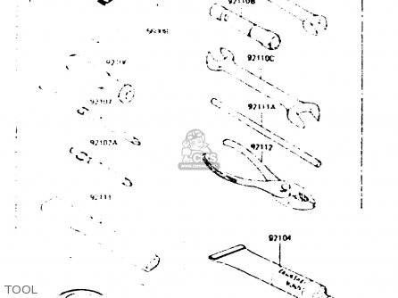 TOOL - ZR550A2 1984 EUROPE UK WG