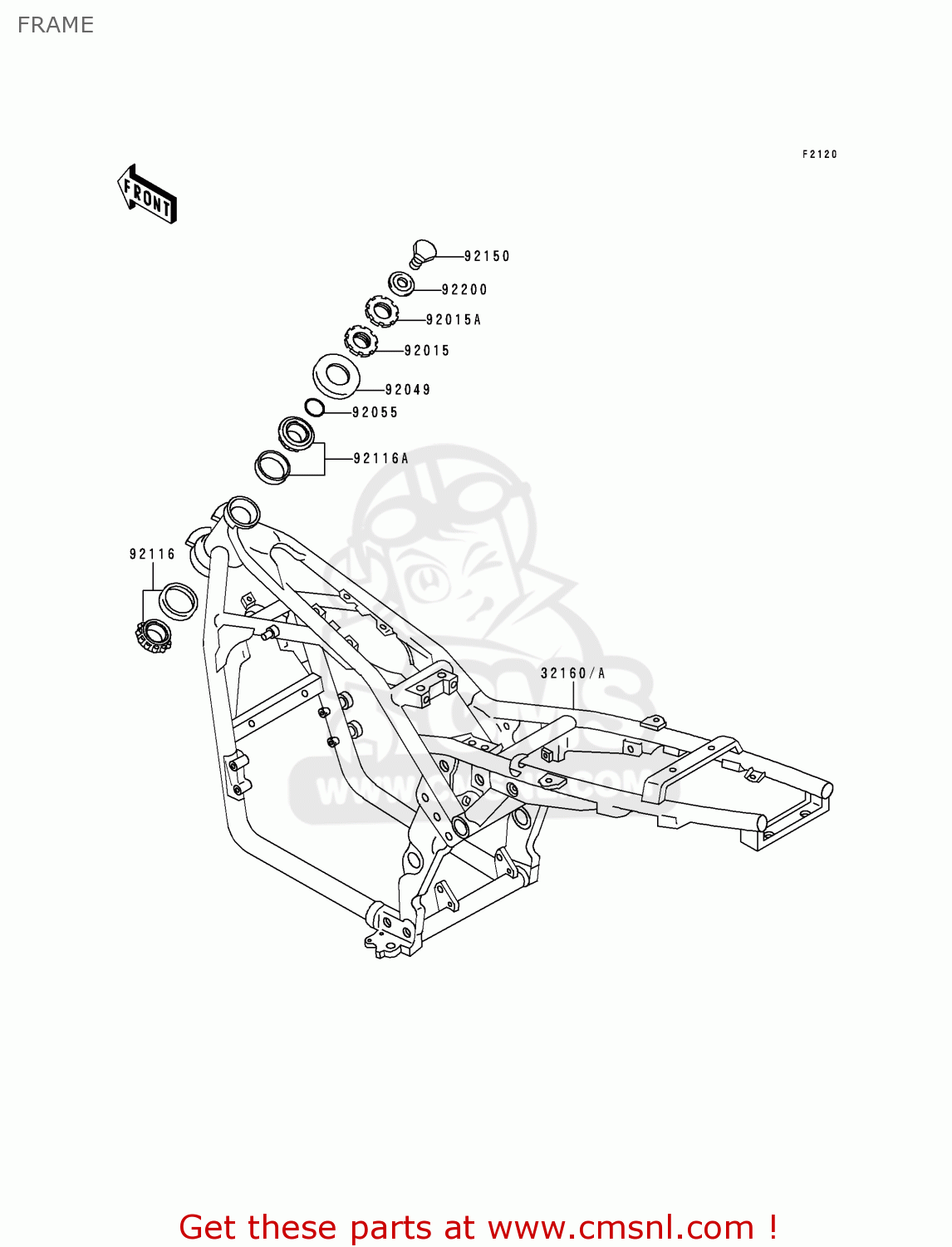 FRAME ZR550B4 ZEPHYR 1993 CANADA
