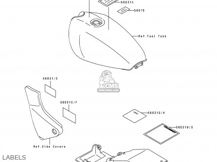 LABELS - ZR550B4 ZEPHYR 1993 EUROPE UK FR NL FG GR SP