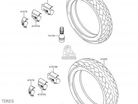 TIRES - ZR550B7 ZEPHYR 1996 EUROPE SD SP