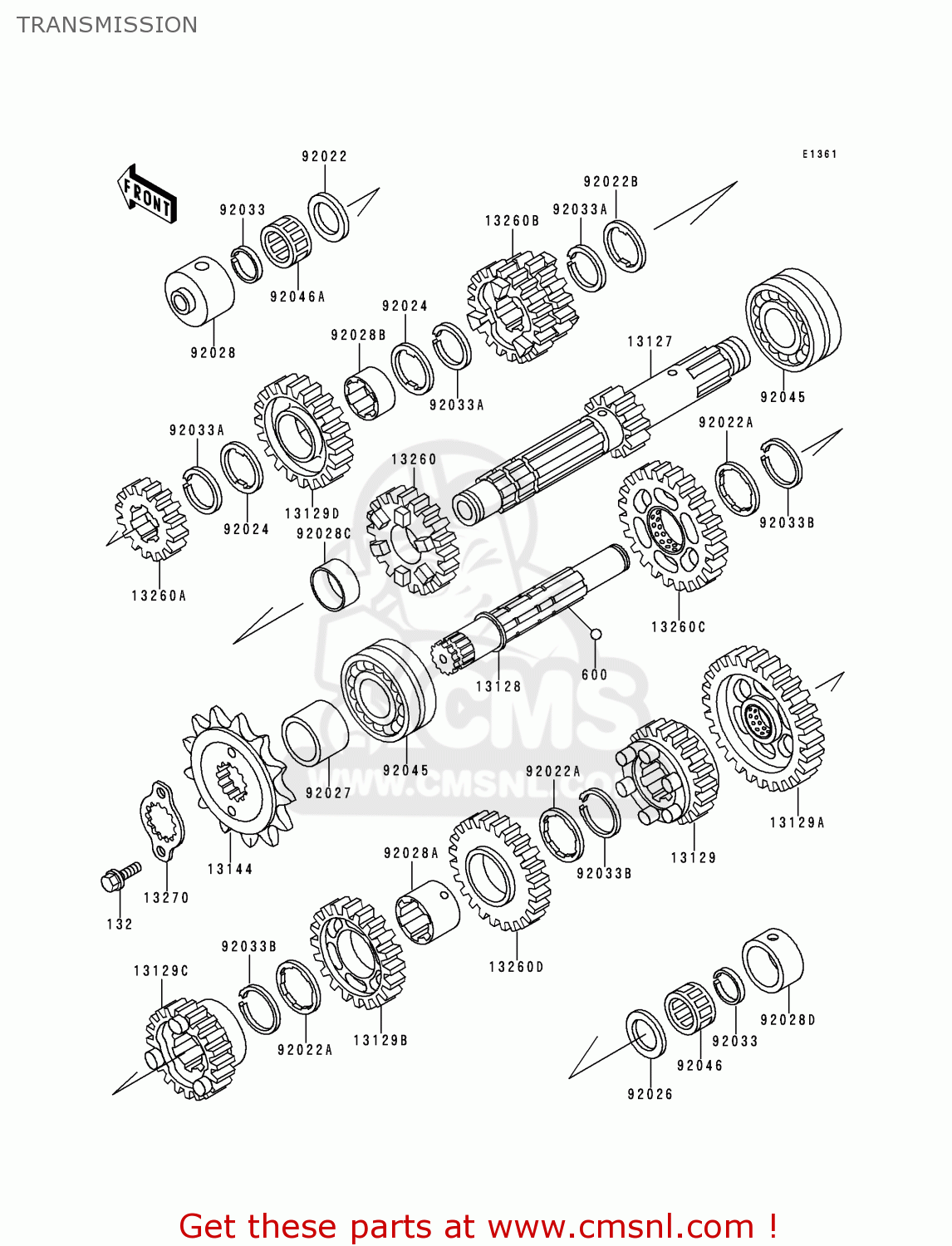 TRANSMISSION ZR550B8 ZEPHYR 1997 AUSTRIA FG NR