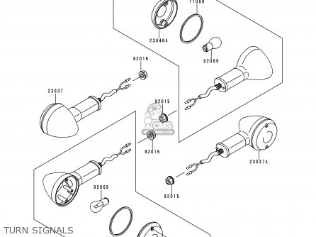 TURN SIGNALS - ZR550B9 ZEPHYR 1998 FG