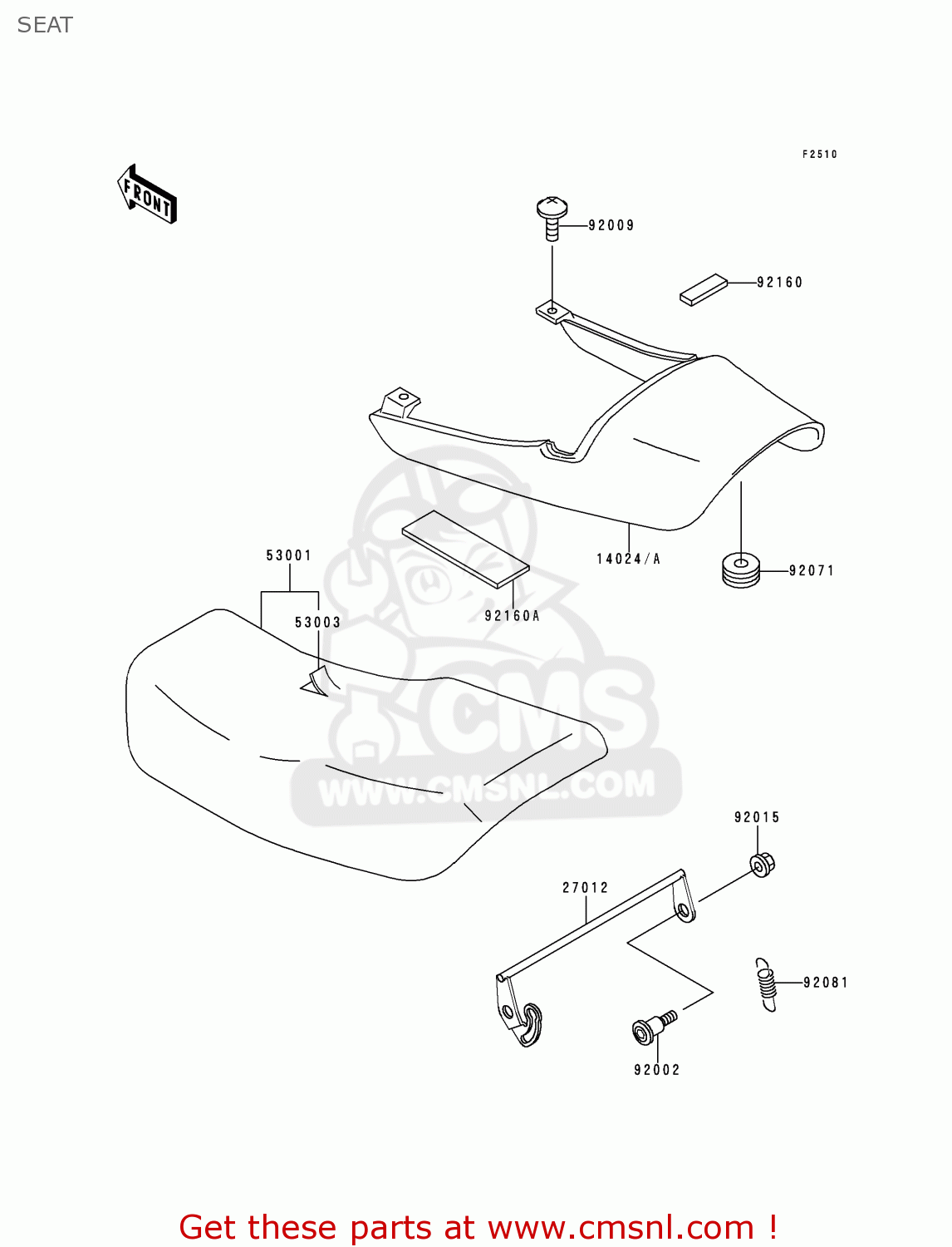 SEAT ZR750C3 ZEPHYR 1993 USA CALIFORNIA CANADA