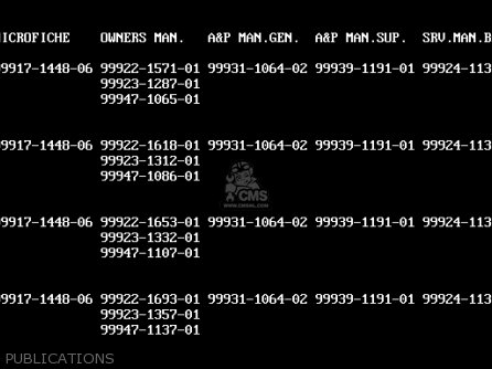 PUBLICATIONS - ZR750C4 ZEPHYR 750 1994 EUROPE UK FR AR FG GR NR SP ST