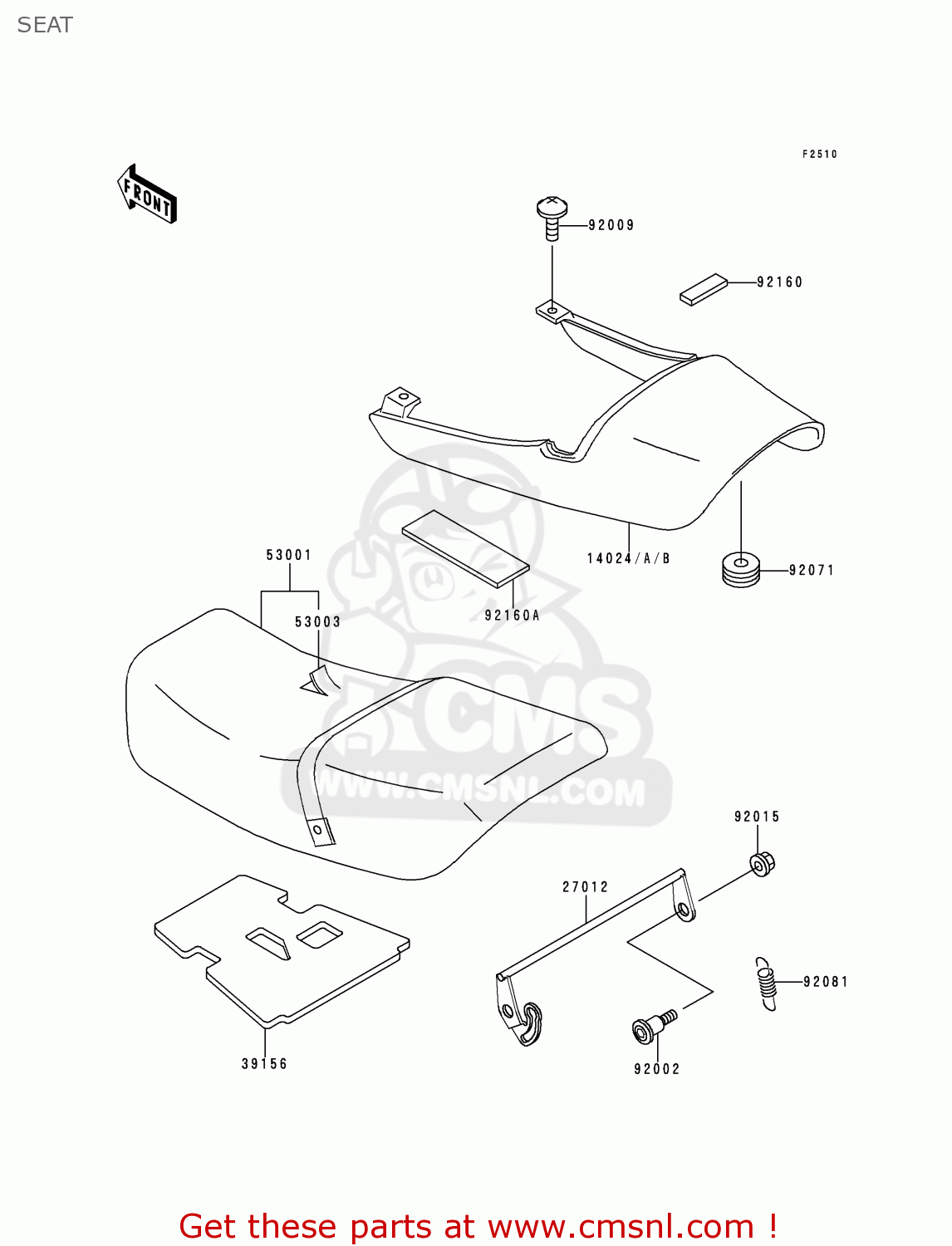 SEAT ZR750C5 ZEPHYR 750 1995 EUROPE UK FR NL AR FG GR SP ST