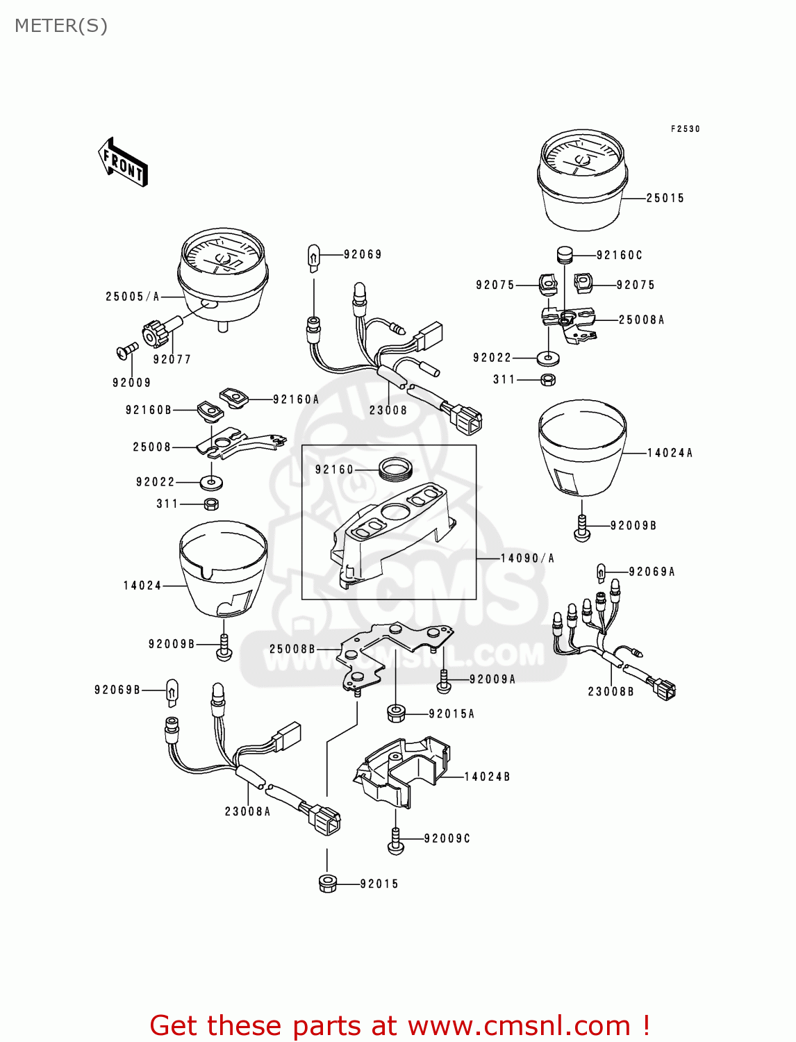 METER(S) ZR750D2 ZEPHYR 750 1997 AUSTRIA FG