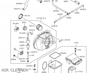 AIR CLEANER - ZR750D2 ZEPHYR 750 1997 AUSTRIA FG
