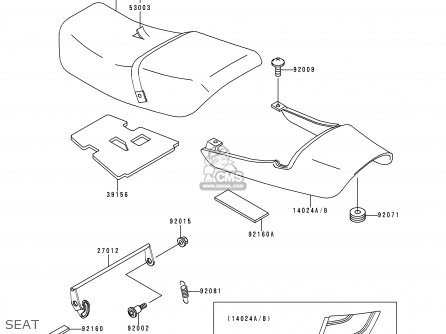 SEAT - ZR750D2 ZEPHYR 750 1997 AUSTRIA FG