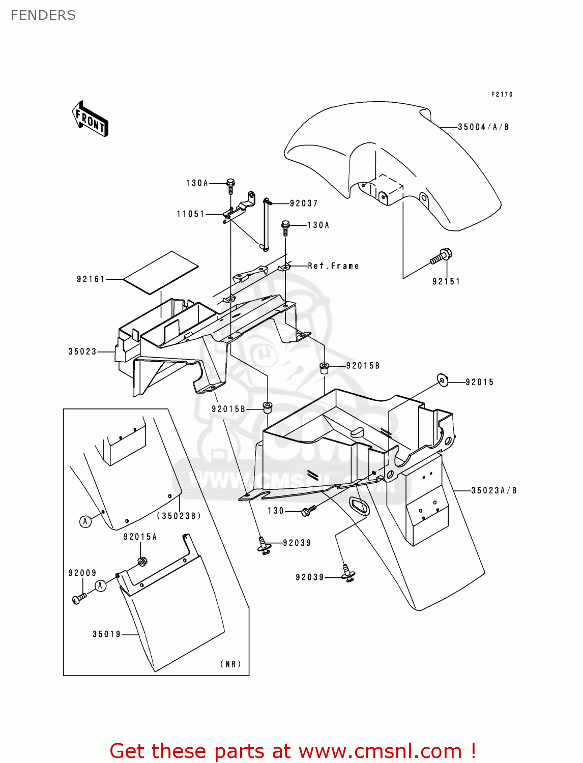 FENDERS ZR750F1 ZR7 1999 EUROPE UK FR NL AR FG GR IT NR SD SP ST