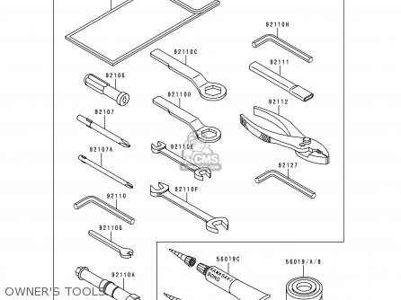 OWNER'S TOOLS - ZR750F1 ZR7 1999 EUROPE UK FR NL AR FG GR IT NR SD SP ST