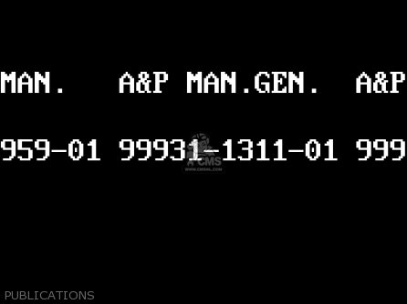 PUBLICATIONS - ZR750F2 ZR7 2000 USA CALIFORNIA