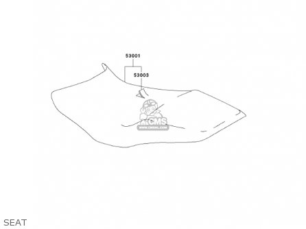 SEAT - ZR750H2 ZR7S 2002 USA CALIFORNIA CANADA