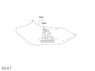 SEAT - ZR750H3 ZR7S 2003 USA CALIFORNIA CANADA