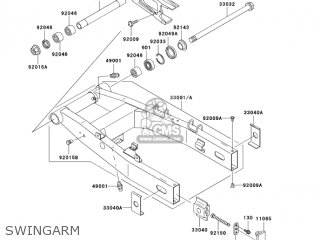 SWINGARM - ZR750H4 2004 CANADA