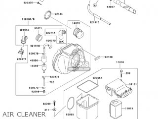 AIR CLEANER - ZR750H4 2004 CANADA