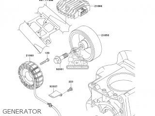 GENERATOR - ZR750H5 2005 CANADA