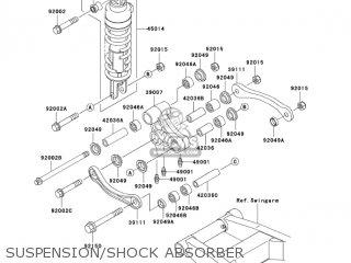 SUSPENSION/SHOCK ABSORBER - ZR750H5 2005 CANADA
