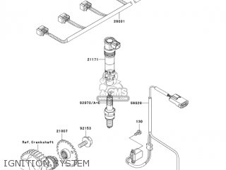 IGNITION SYSTEM - ZR750K6F Z750S 2006 USA CALIFORNIA CANADA