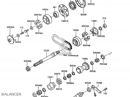 BALANCER - ZX1000A3A GPZ1000RX 1988 UNITED KINGDOM