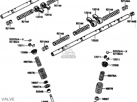 VALVE - ZX1000B1 1988 EUROPE UK FR AR GR IT NR SD