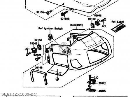 SEAT (ZX1000-B1) - ZX1000B1 1988 EUROPE UK FR AR GR IT NR SD