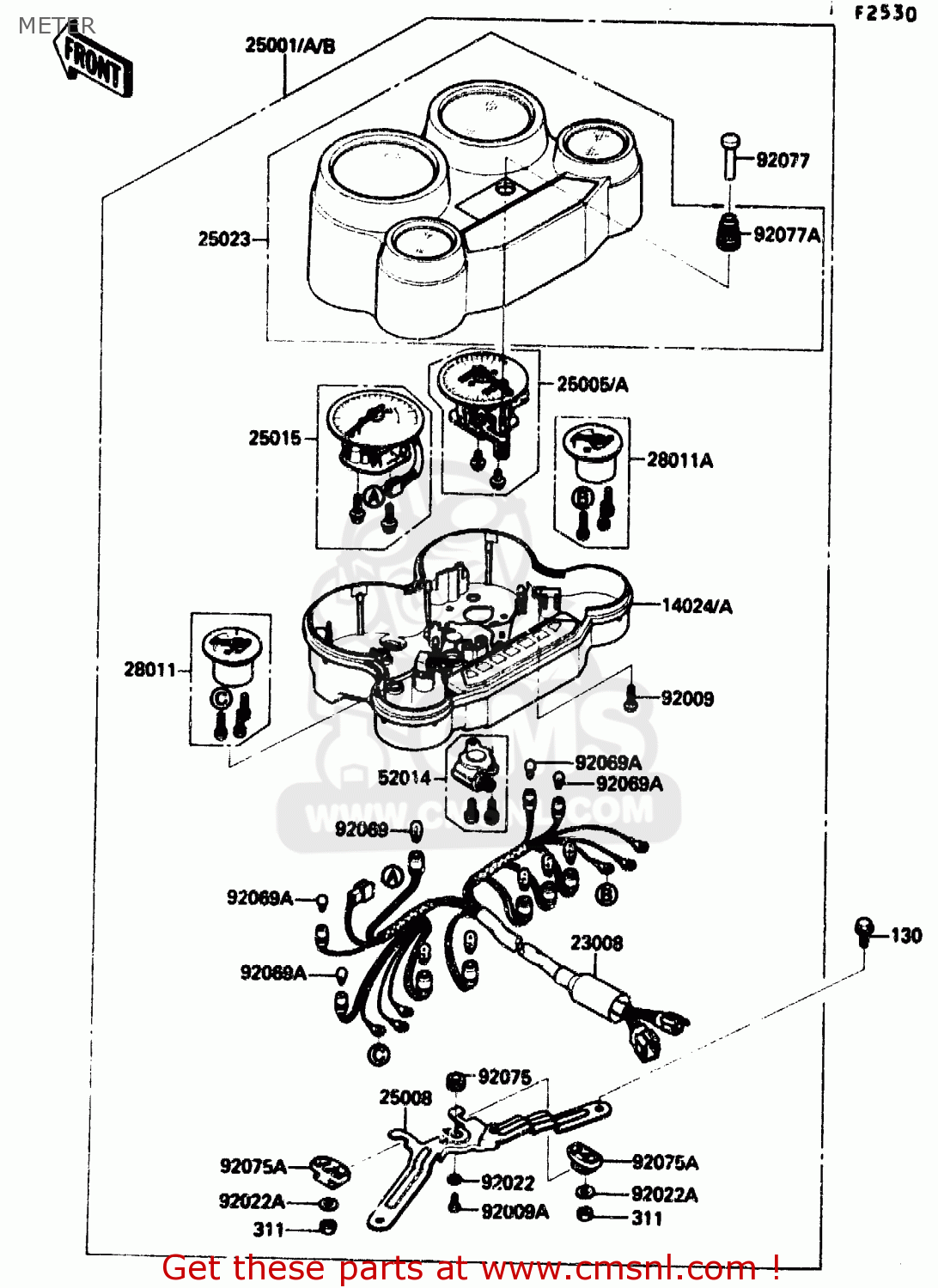 METER ZX1000B2 1989 EUROPE UK FR AR GR IT NR SD