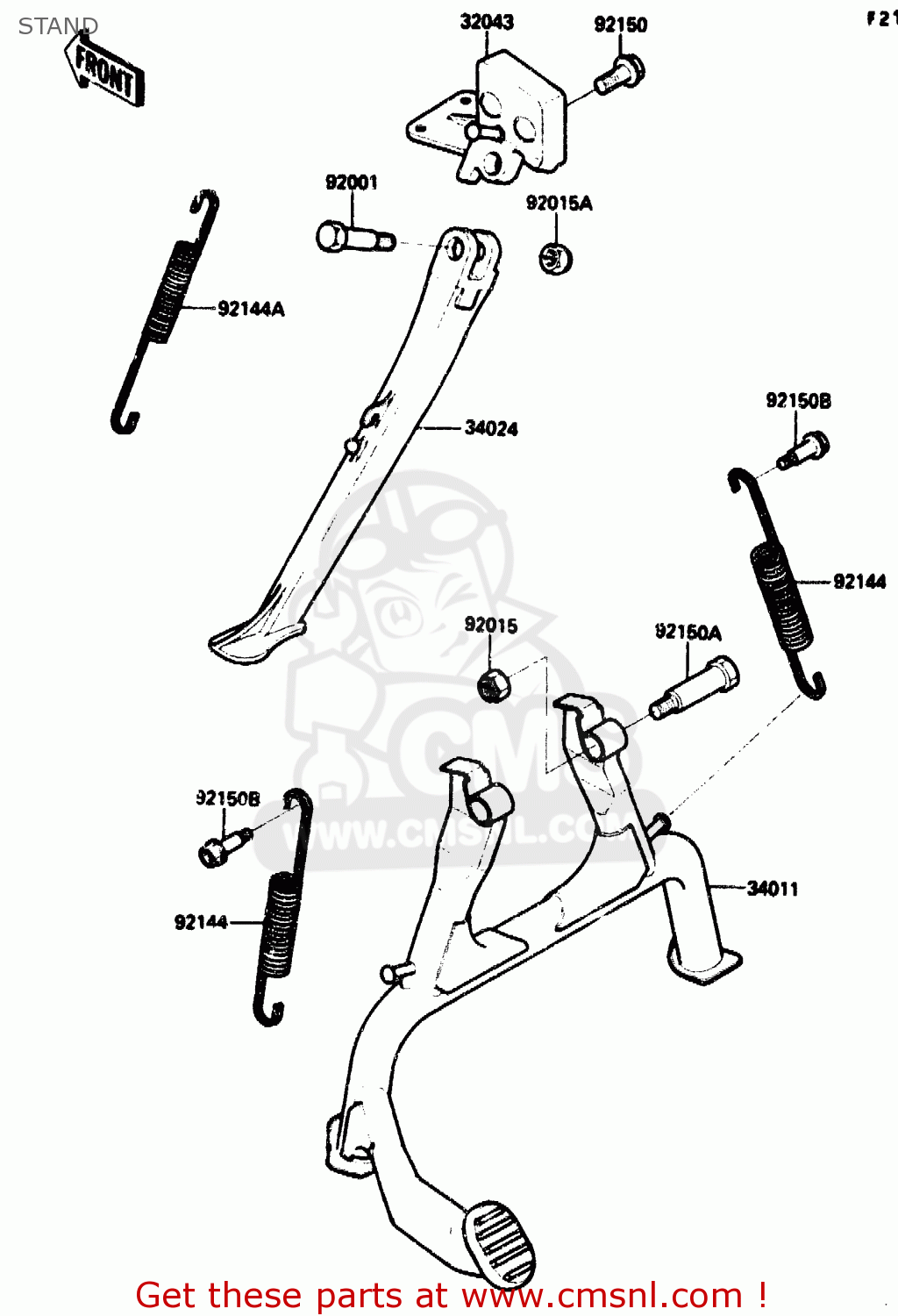 STAND ZX1000B3 1990 EUROPE UK GR NR SD