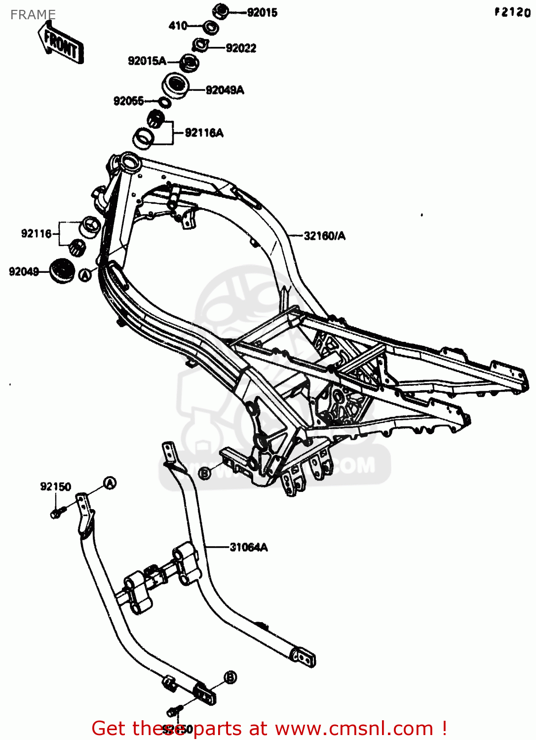 FRAME ZX1000B3 1990 EUROPE UK GR NR SD