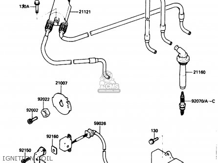 IGNITION COIL - ZX1000B3 1990 EUROPE UK GR NR SD