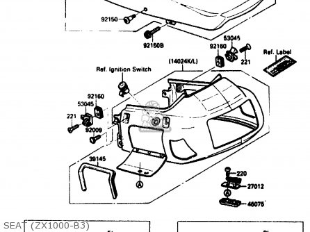 SEAT (ZX1000-B3) - ZX1000B3 1990 EUROPE UK GR NR SD