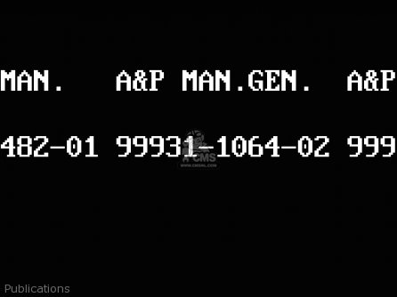 Publications - ZX1000B3 ZX10 1990 USA CALIFORNIA