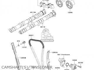 CAMSHAFT(S)/TENSIONER - ZX1000D7F NINJA ZX10R 2007 USA CALIFORNIA CANADA