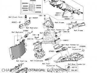 CHASSIS ELECTRICAL EQUIPMENT - ZX1000D7FA NINJA ZX10R 2007 USA CALIFORNIA CANADA