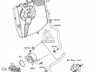 Kawasaki ZX1000E8F NINJA ZX10R 2008 USA parts lists and
