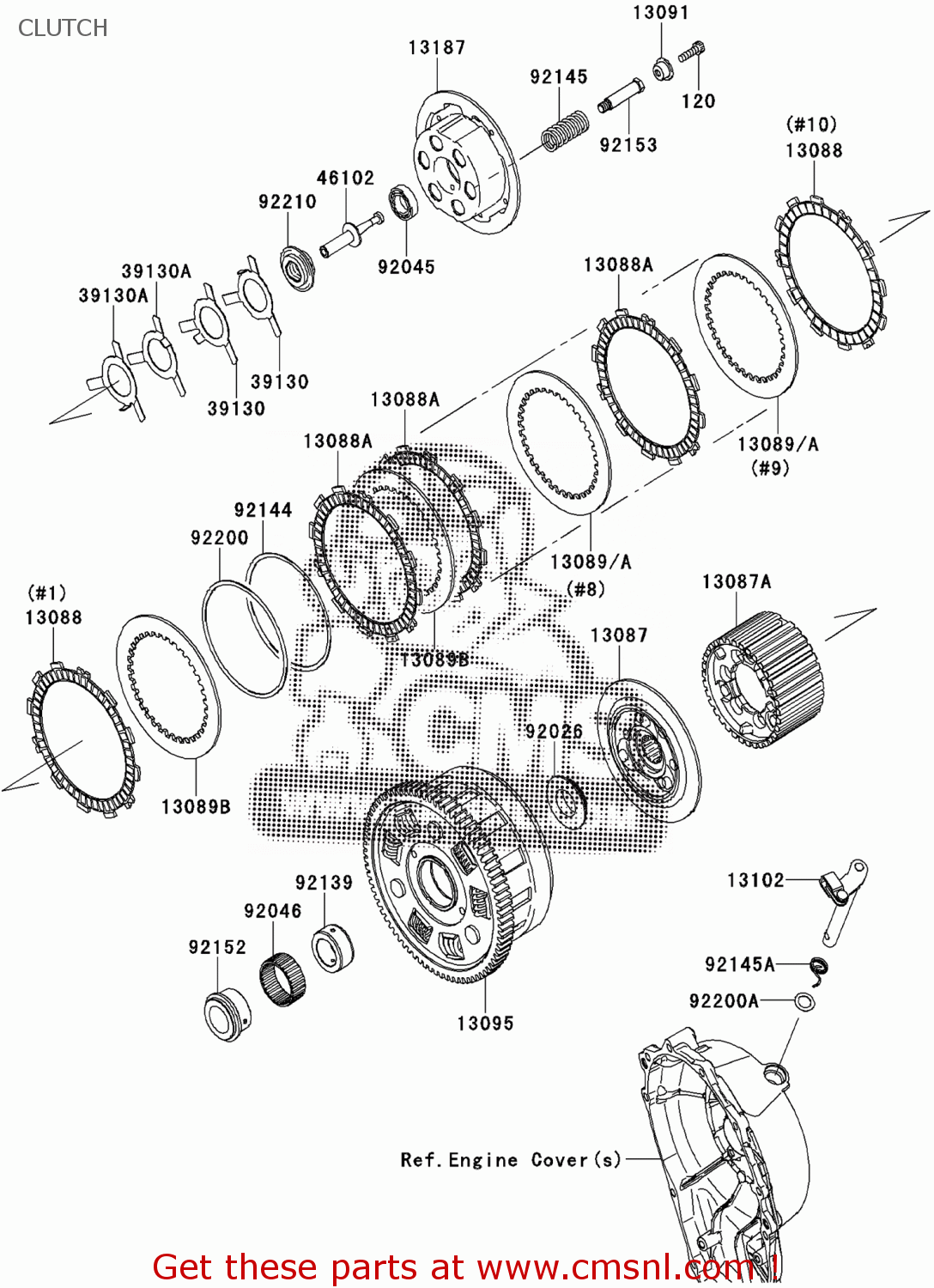Kawasaki ZX1000KEF NINJA ZX10R ABS 2014 EUROPE,MIDDLE EAST,AFRICA,FR