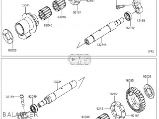 AD Washer - Splined - Input Shaft - KZ900 - KZ1000 - KZ1300