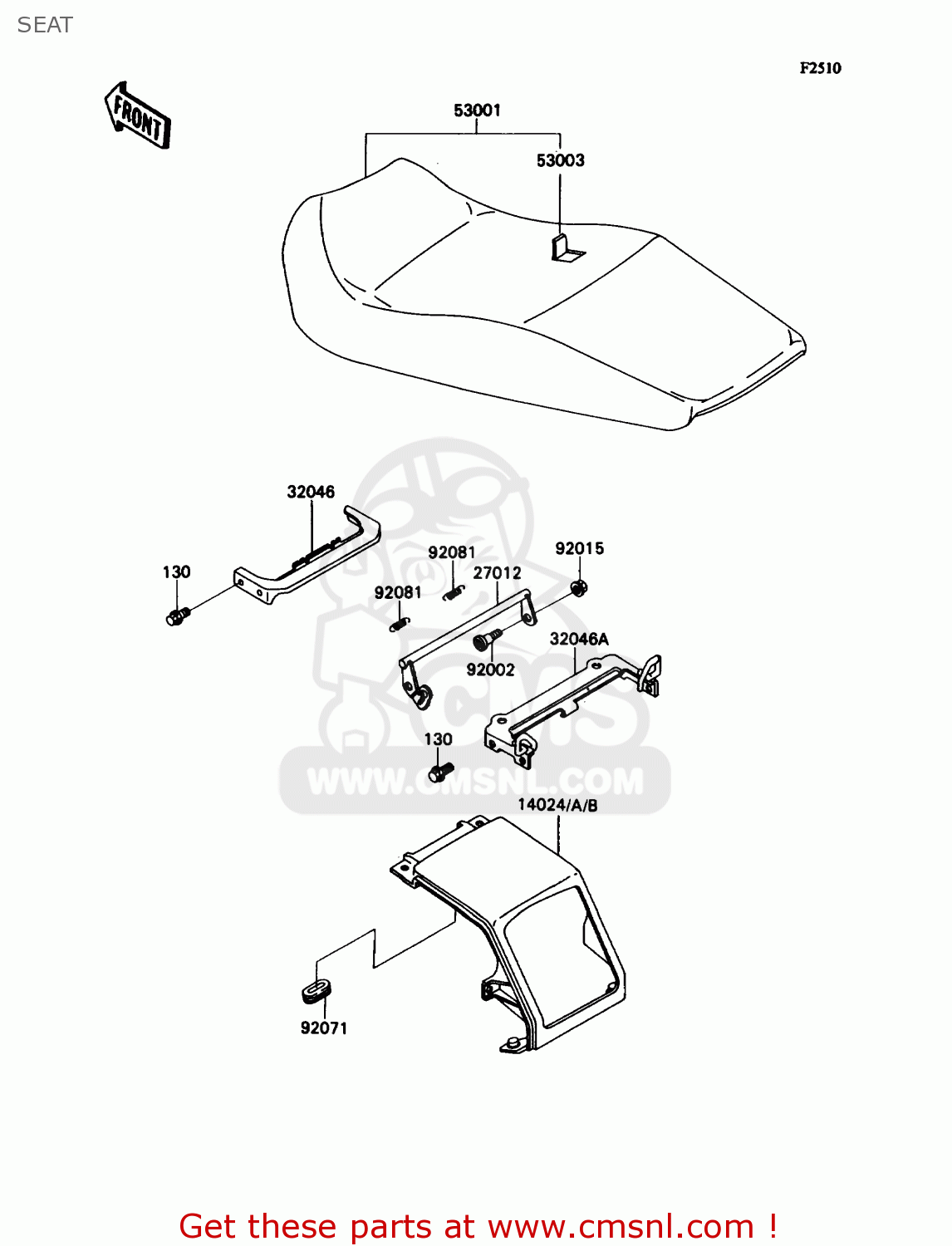 SEAT ZX1100C1 ZX11 1990 USA CALIFORNIA CANADA