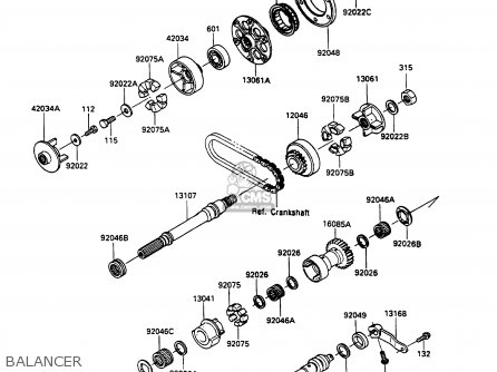 BALANCER - ZX1100C2A ZZR1100 1991 UNITED KINGDOM FG