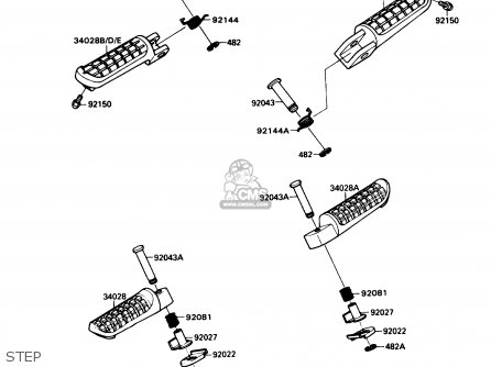 STEP - ZX1100C3 ZX11 1992 USA CALIFORNIA CANADA