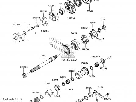 BALANCER - ZX1100C3 ZZR1100 1992 EUROPE UK FR AR FG GR IT NR SD SP ST