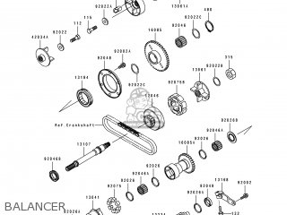 BALANCER - ZX1100D2 ZZR1100 1994 EUROPE UK FR NL AR FG GR IT NR SD SP ST