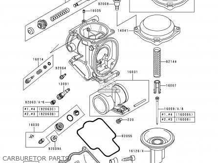 CARBURETOR PARTS - ZX1100D7 ZZR1100 1999 EUROPE UK FR NL GR IT NR SP ST